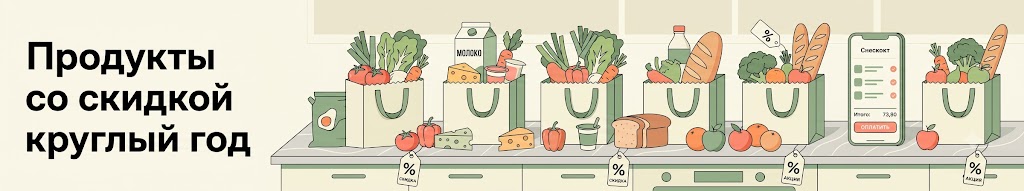Правила скидок на доставку продуктов: промокоды, первый заказ, акции, кэшбэк