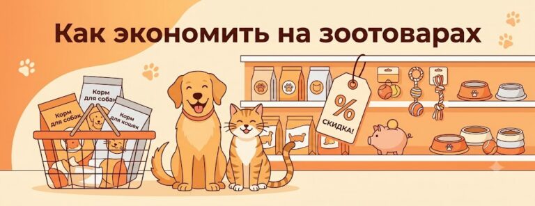 Как экономить на корме и зоотоварах: правила скидок зоомагазинов (2026)