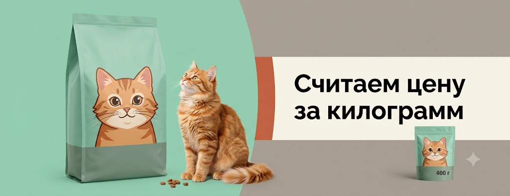 Сколько стоит корм для кошки: почему упаковка решает больше, чем бренд (2026)